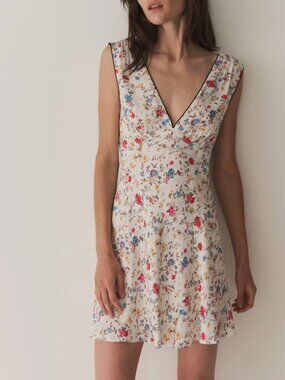 DÔEN Tula Dress in Blanc Flowering Meadow XS